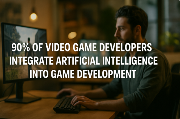 90% of Video Game Developers Integrate Artificial Intelligence into Game Development